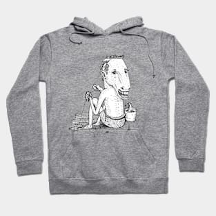 Horse head fisherman Hoodie